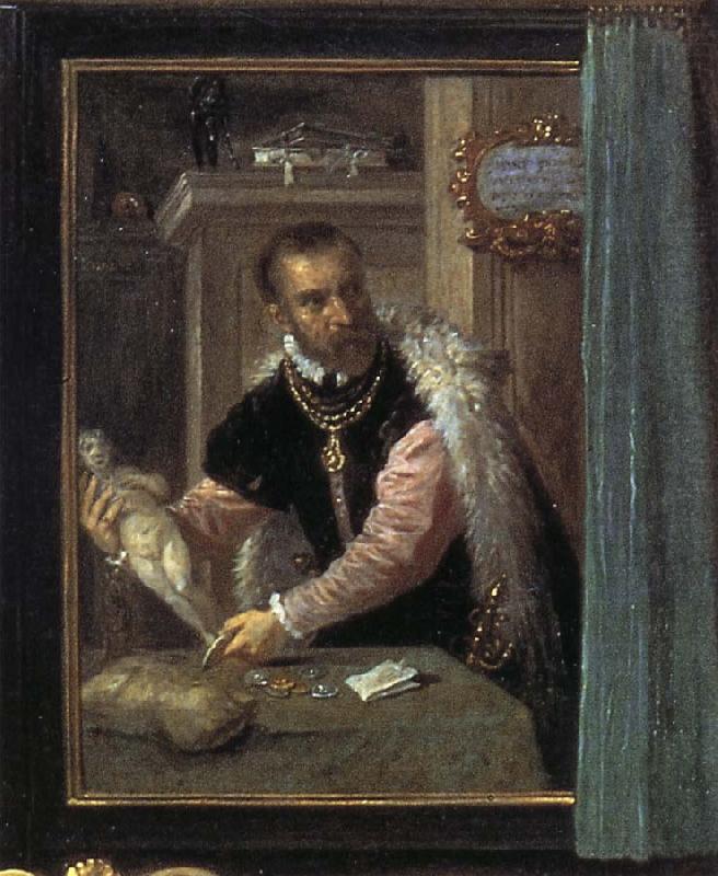 David Teniers Details of Archduke Leopold Wihelm's Galleries at Brussels china oil painting image